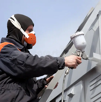 Spray Painting for a Smooth Finish